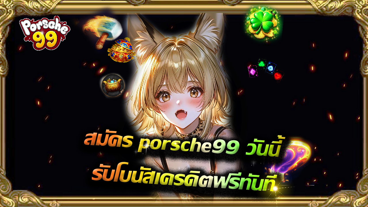 You are currently viewing สมัคร porsche99 วันนี้ รับโบนัสเครดิตฟรีทันที